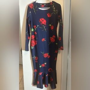 Floral long dress